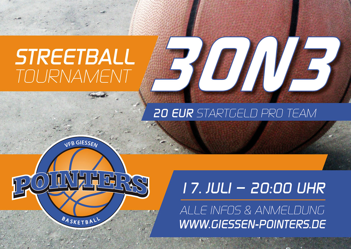 3on3 Streetball-Tournament 3on3 Streetball-Tournament
