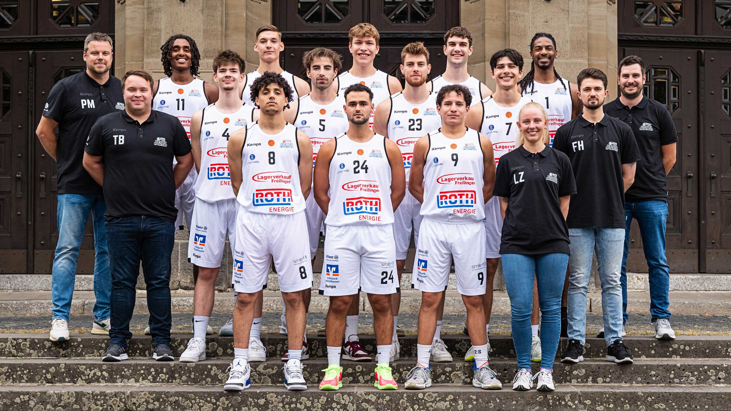 roth energie giessen pointers team 2526 trikots